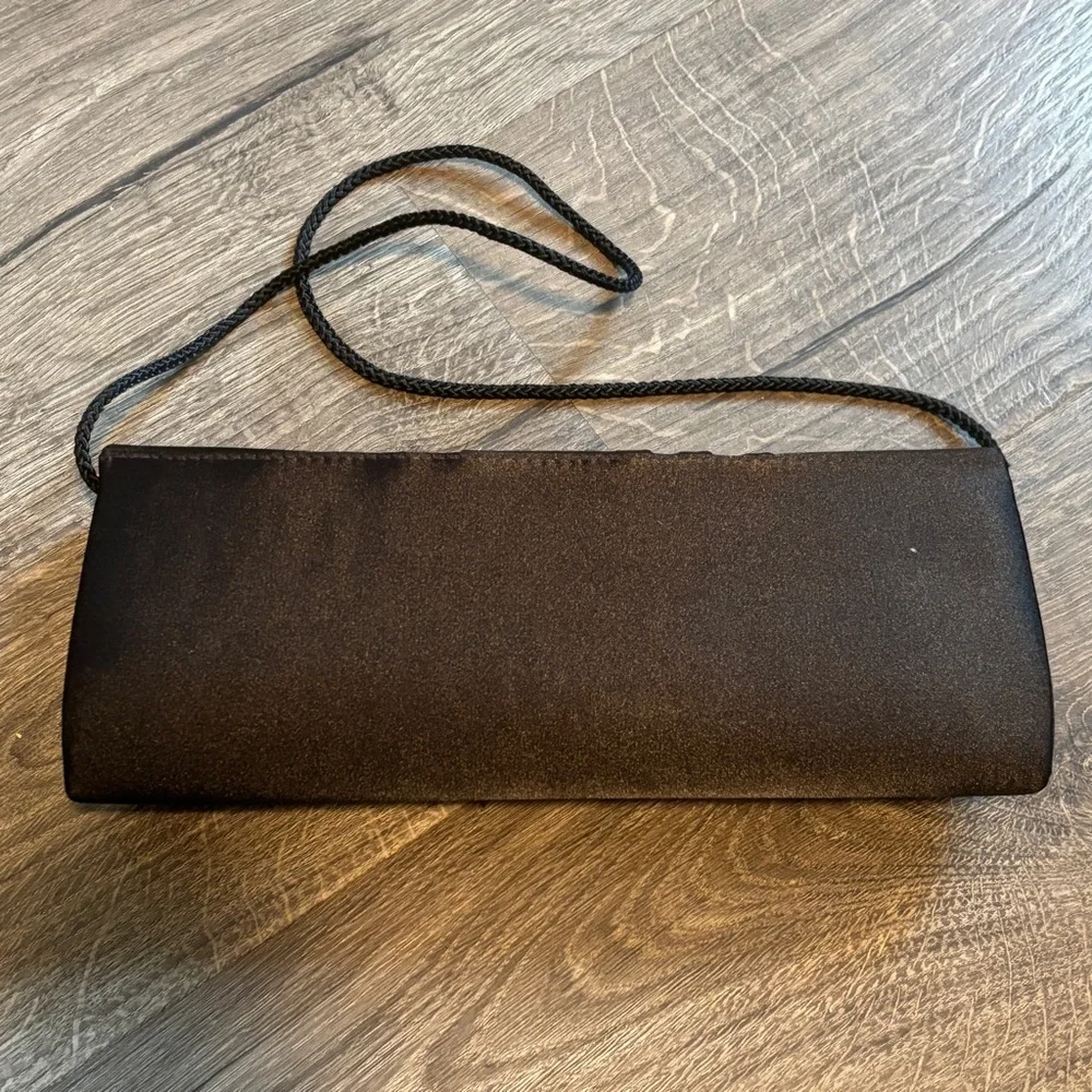 Gunne Sax Black Evening Clutch